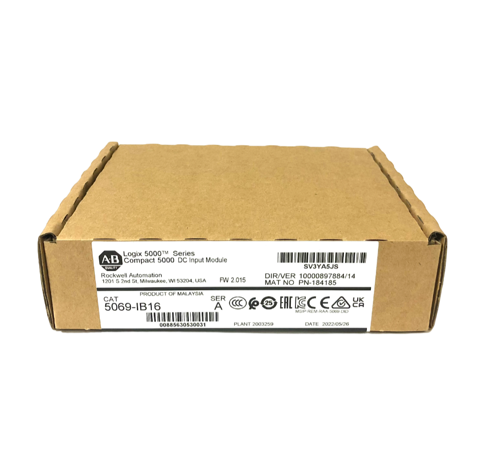 5069-IB16/A New Factory Sealed AB Compact 5000 DC I/O Input Module 5069IB16 DHL / UPS / FedEx