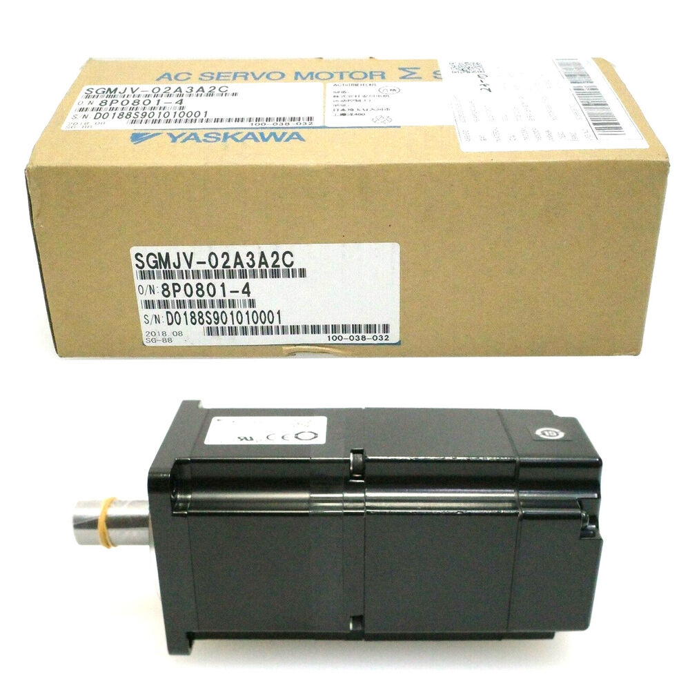 New In Box YASKAWA SGMJV-02A3A2C Servo Motor DHL / UPS / FedEx