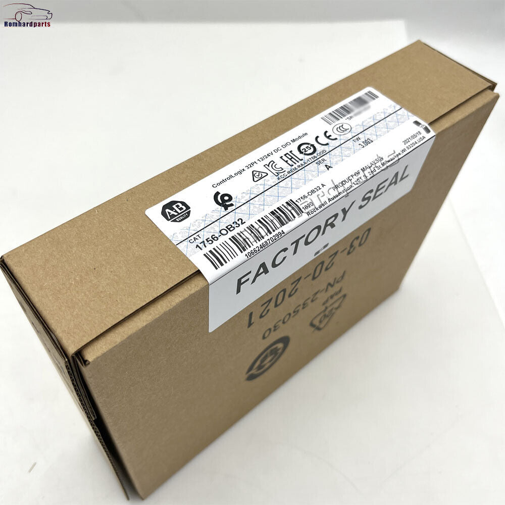 Allen-Bradley 1756-OB32 SER A ControlLogix 32 Point D/O Module 1756-OB32 New DHL / UPS / FedEx