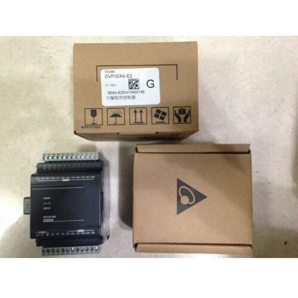 1PC New Delta DVP06XA-E2 PLC DVP06XAE2 In Box Free Shipping DHL / UPS / FedEx