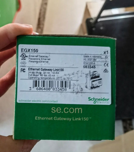 1PCS New Schneider EGX150 Ethernet Gateway 2 Ethernetport 24VDC DHL / UPS / FedEX