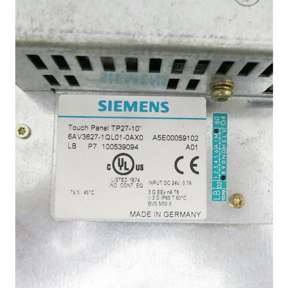 6AV3627-1QL01-0AX0 SIEMENS Touch Screen Brand New in Box!Spot Goods Fedex / DHL