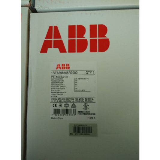 PSTX45-600-70 ABB 1SFA98105R7000 Soft Starter Brand New in Box!Spot Goods Zy