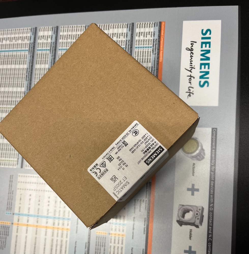 New Siemens 6ES7510-1DJ01-0AB0 6ES75101DJ010AB0 CPU 1510SP-1 PN for ET 200SP