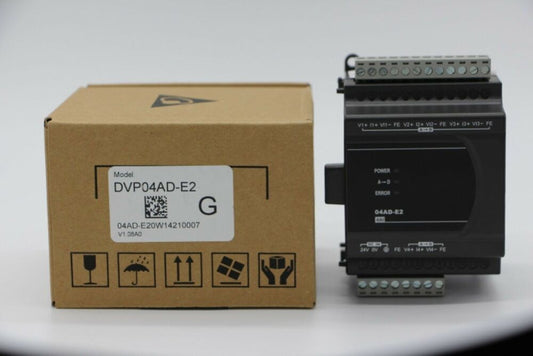 1PC New Delta DVP04AD-E2 PLC Module DVP04ADE2 In Box Free Shipping DHL / UPS / FedEx