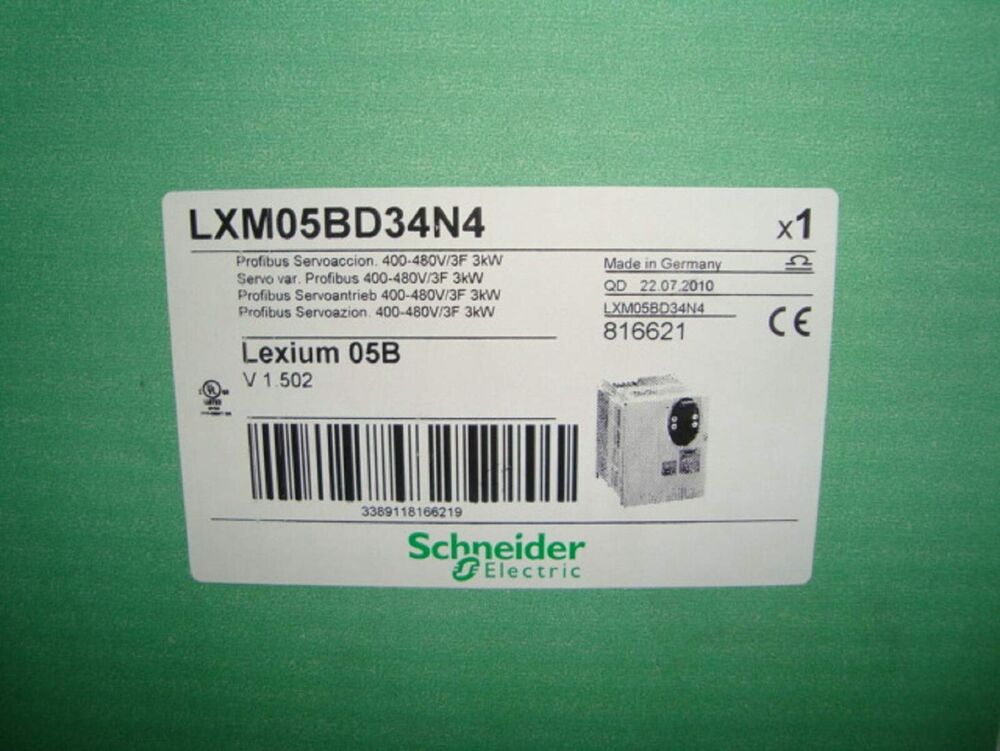 NEW SCHNEIDER LXM05BD34N4 Servo Drive DHL / UPS / FedEX