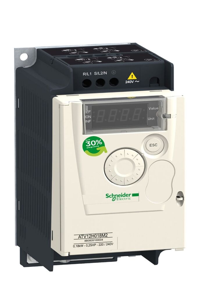 NEW Schneider ATV12H018M2 Inverter 0.18kW 230V, Variable Speed Drive ATV12 DHL / UPS / FedEX