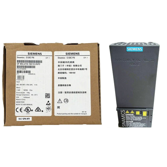 100% NEW SIEMENS 6SL3210-1KE13-2UF2 in box 6SL3 210-1KE13-2UF2 Fedex / DHL