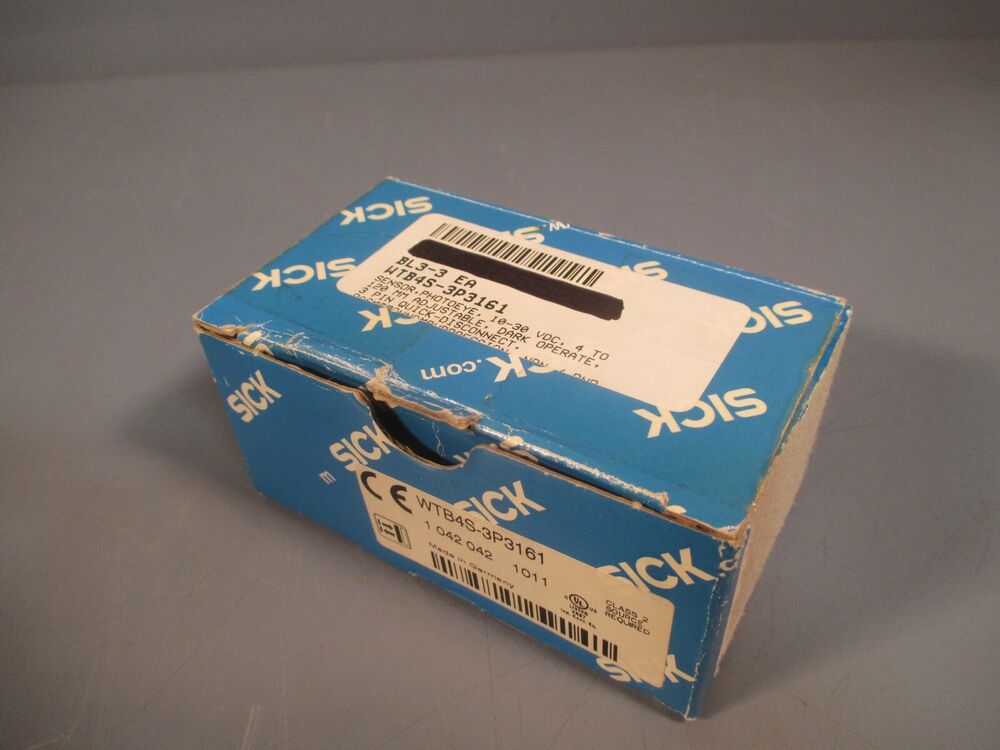 1PC New Sick WTB4S-3P3161 Photoelectric Sensors WTB4S3P3161 DHL / UPS / FedEx