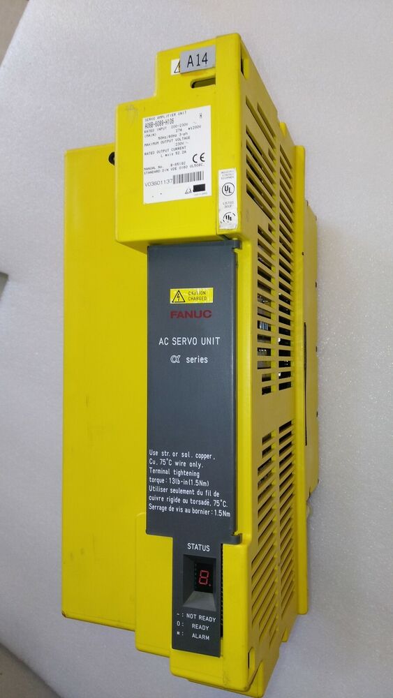 USED FANUC SERVO AMPLIFIER UNIT A06B-6089-H106 FREE EXPEDITED SHIPPING DHL / UPS / FedEx