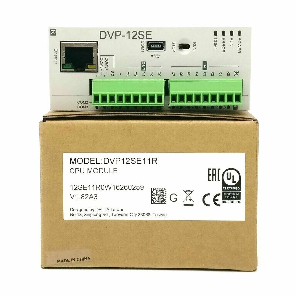 1PCS New Delta DVP12SE11R PLC In Box Expedited Shipping DHL / UPS / FedEx