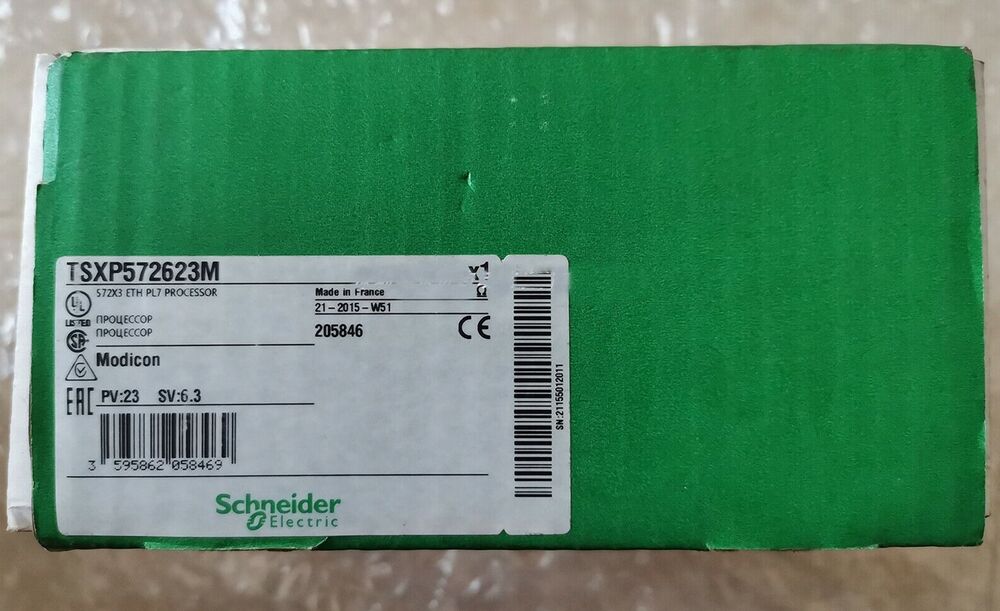 NEW SCHNEIDER TSXP572623M Processor Module DHL / UPS / FedEX