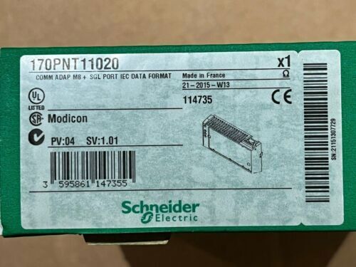 1PC New Schneider 170PNT11020 Communication Adapter Expedited Shipping DHL / UPS / FedEX