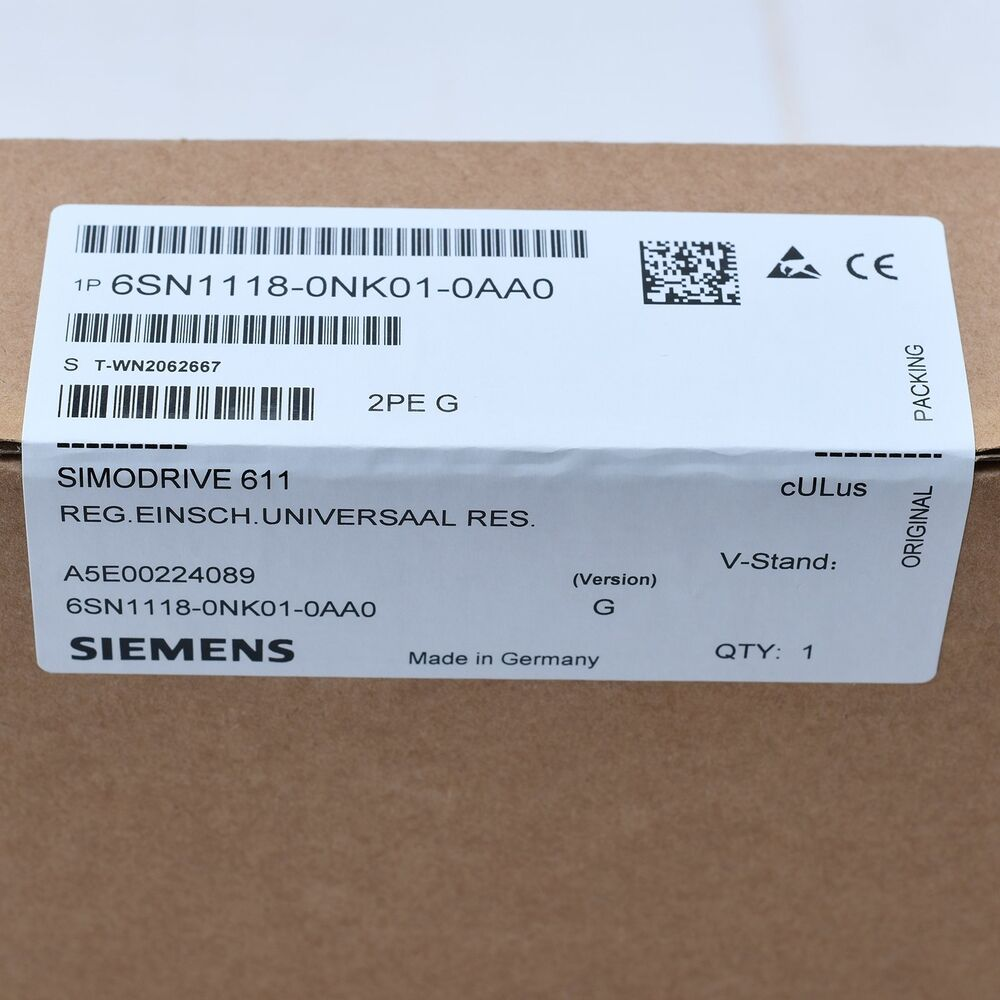 6SN1118-0NK01-0AA0 SIEMENS SIMODRIVE 611 Control Shaft Card Brand New in Box! Fedex / DHL