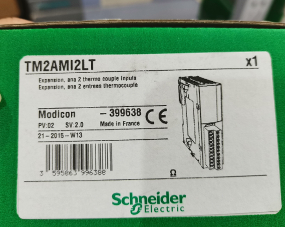 NEW Schneider TM2AMI2LT PLC Analog Input Module DHL / UPS / FedEX