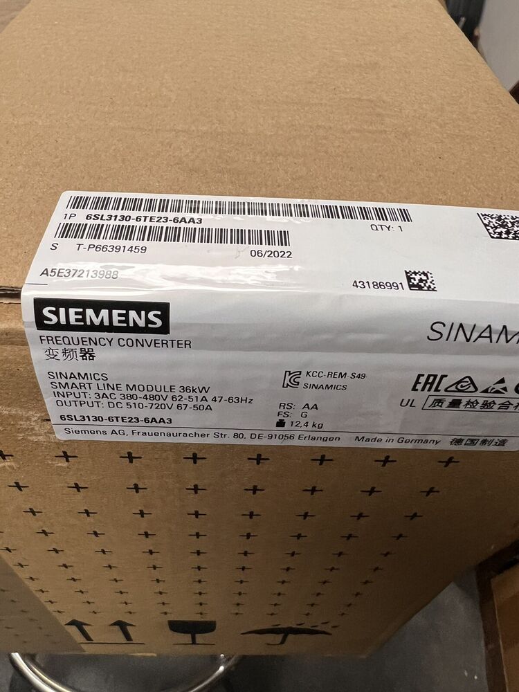 1 PCS New Siemens 6SL3130-6TE23-6AA3 6SL3 130-6TE23-6AA3 DHL FAST FREE SHIP