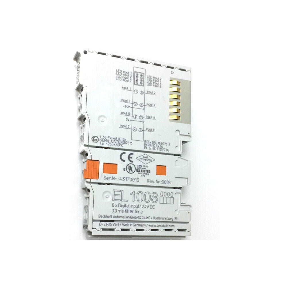 NEW Beckhoff EL1008-0000 PLC Module DHL / UPS / FedEx