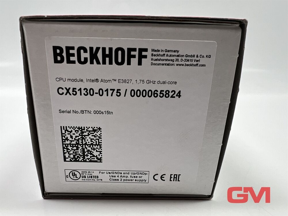 Beckhoff Embedded-Pc CPU Module CX5130-0175 Intel Atom Industrial PC CX2900-0038