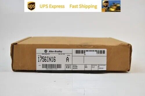 1756-IN16 AB Controller 24V AC Module SF Express Free Shipping 1756-IN16 Fedex or DHL