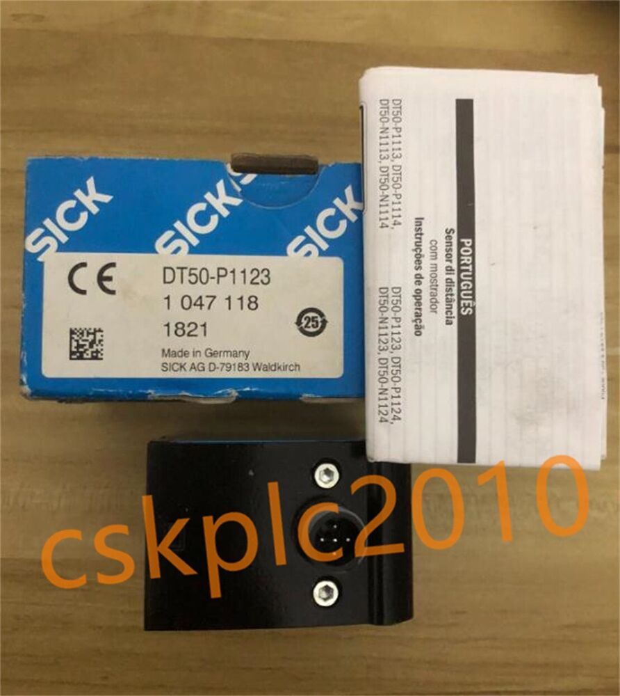 1 PCS NEW IN BOX SICK Laser ranging sensor DT50-P1123 1047118 new