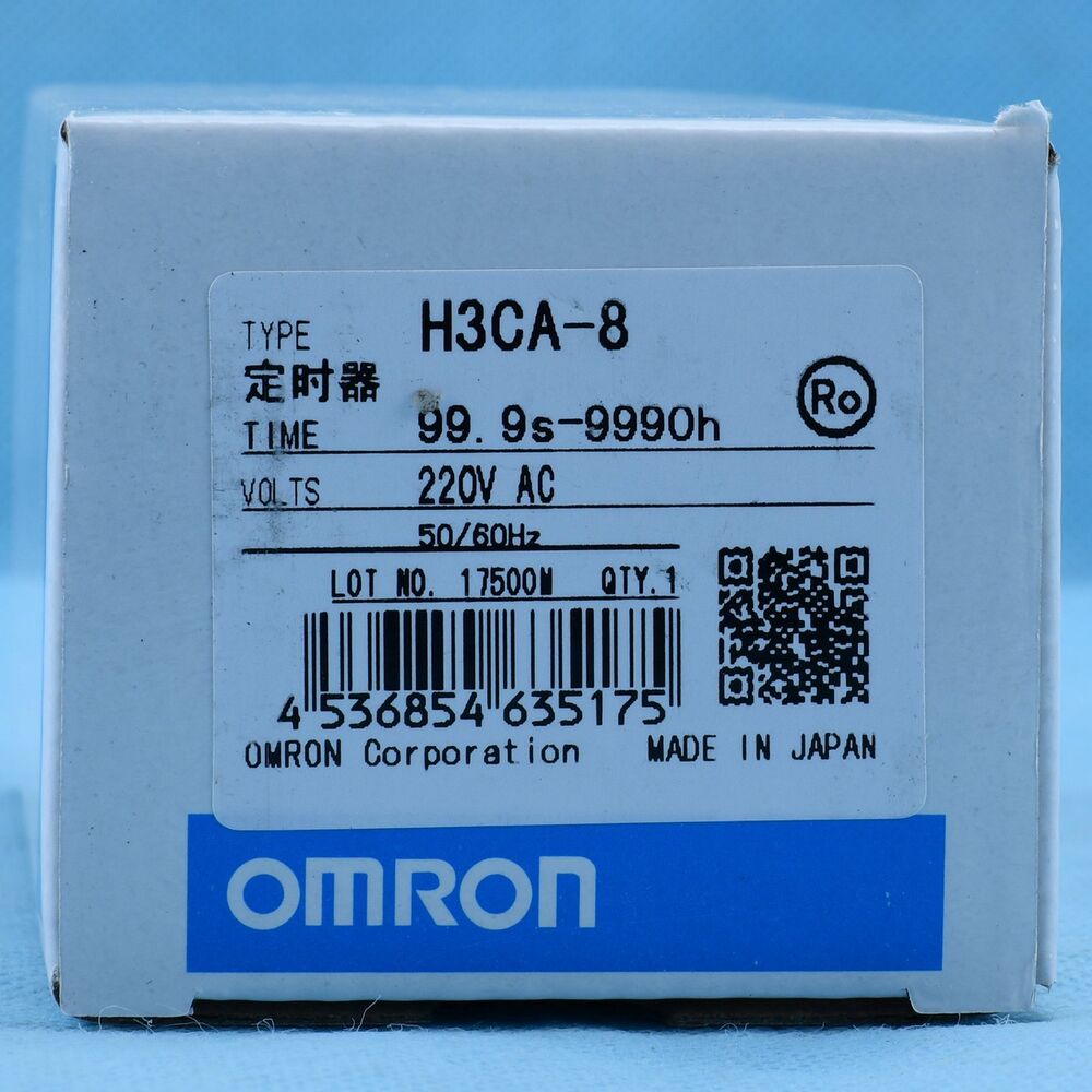 Omron Timer H3CA-8 PLC New In Box One Year Warranty DHL / UPS / FedEx