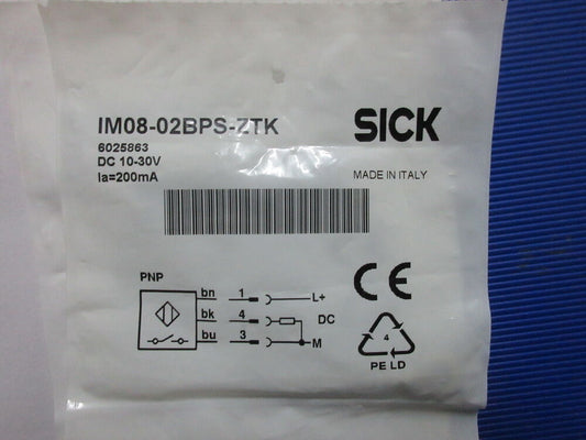 1PC New Sick IM08-02BPS-ZTK Proximity Sensor IM0802BPSZTK DHL / UPS / FedEx