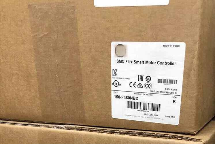 Brand New Allen Bradley 150-F480NBD smart motor controller AB 150-F480NBD DHL / UPS / FedEx