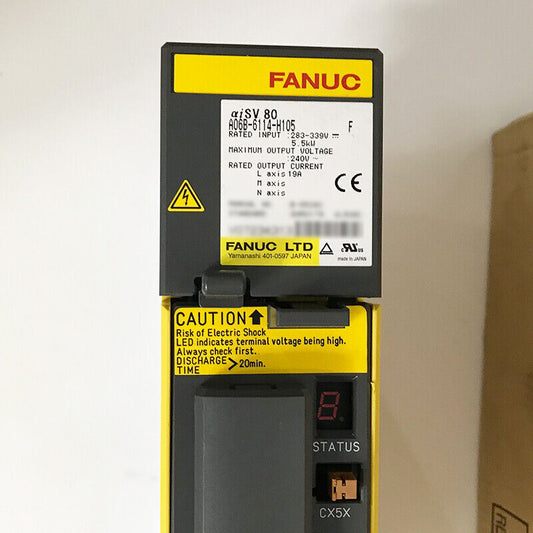 FANUC A06B-6114-H105 Servo Drive A06B6114H105 New In Box Expendited Shipping DHL / UPS / FedEx