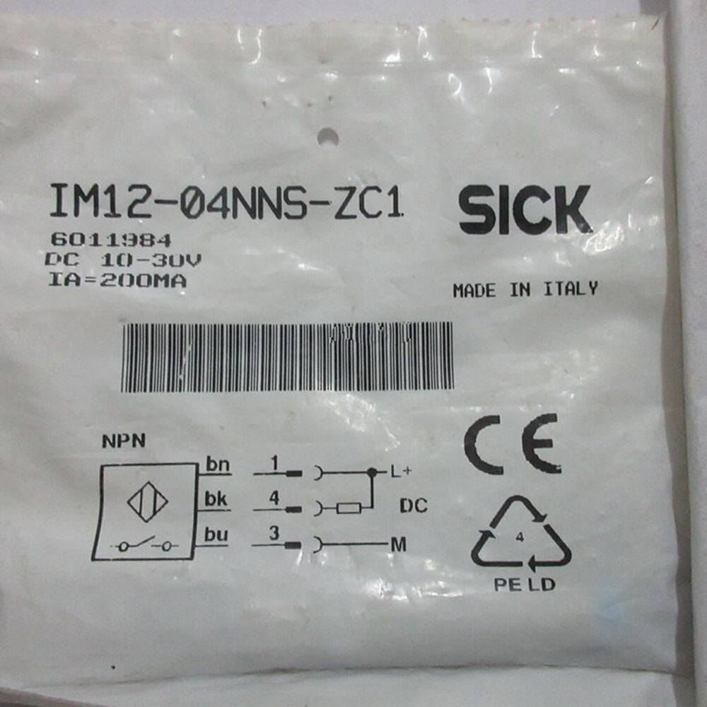 1PC New Sick IM12-04NNS-ZC1 Proximity Switch IM1204NNSZC1 DHL / UPS / FedEx