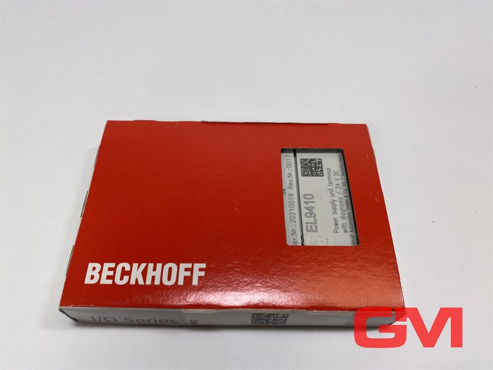 Beckhoff Netzteilklemme EL9410 Power Supply Module E-Bus-Auffrischung With