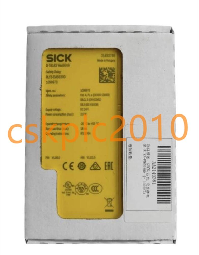 1 PCS NEW IN BOX SICK Module RLY3-EMSS300 1099973