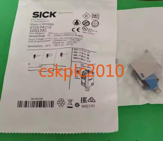 1PCS New original SICK photoelectric sensor 1051781 GTE6-P4212 in stock