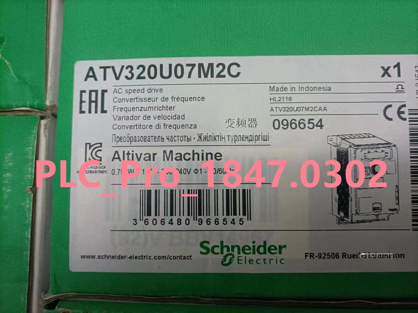 ATV320U07M2C 1PCS New Schneider ATV320U07M2C frequency converter Fast delivery