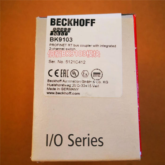 1PC NEW BECKHOFF BK9103 PLC MODULE BK9103 EXPEDITED SHIPPING DHL / UPS / FedEx