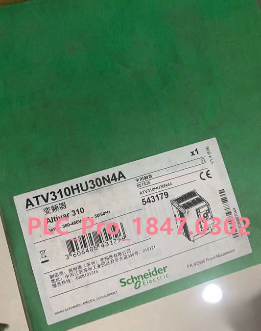 ATV310HU30N4A 1PCS Brand New Schneider ATV310HU30N4A 3KW INVERTER Fast delivery