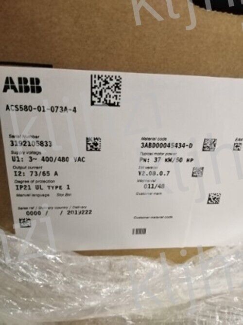 1PC New ACS580-01-073A-4 37KW Frequency Converter ACS58001073A4 Fast Ship DHL