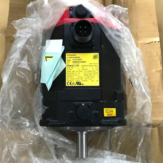 FANUC A06B-0075-B403 SERVO MOTOR A06B0075B403 NEW ORIGINAL EXPEDITED SHIPPINGDHL / UPS / FedEx