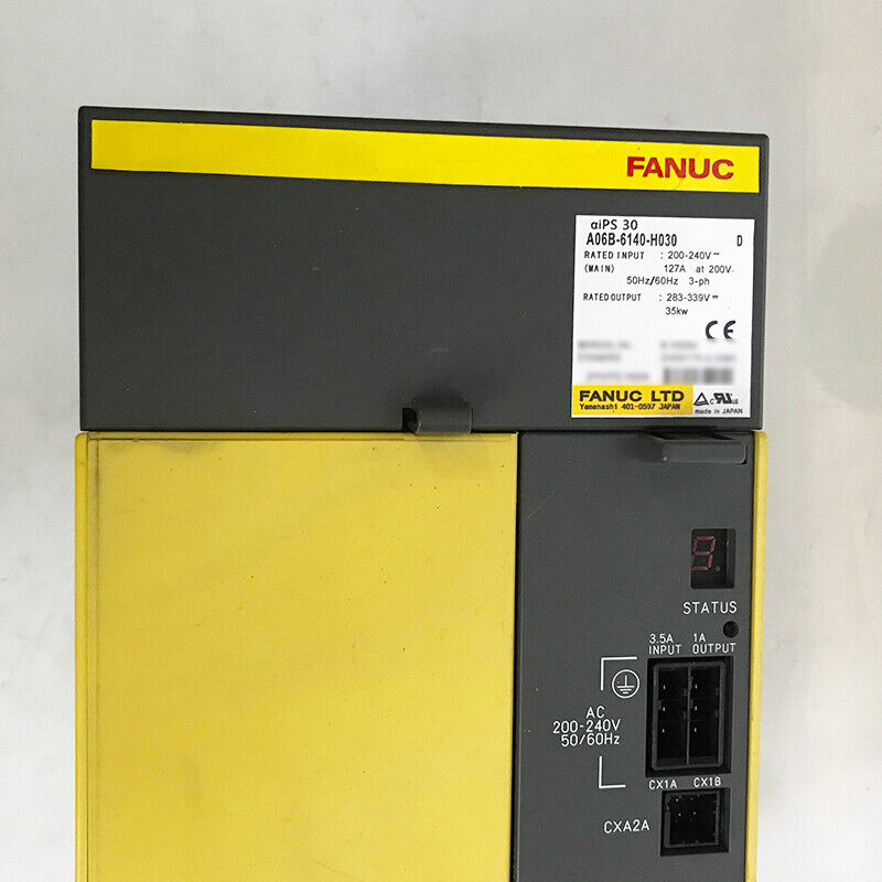 USED FANUC POWER SUPPLY MODULE A06B-6140-H030 FREE EXPEDITED SHIPPING DHL / UPS / FedEx