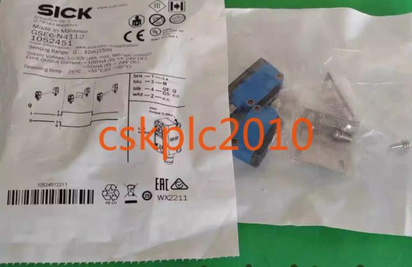 1PCS New original SICK photoelectric sensor GSE6-N4112 1052451 in stock