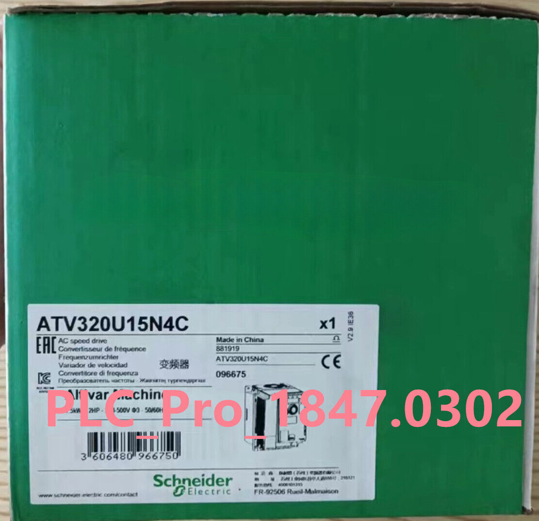 ATV320U15N4C 1PCS Brand New Schneider ATV320U15N4C inverter Fast delivery