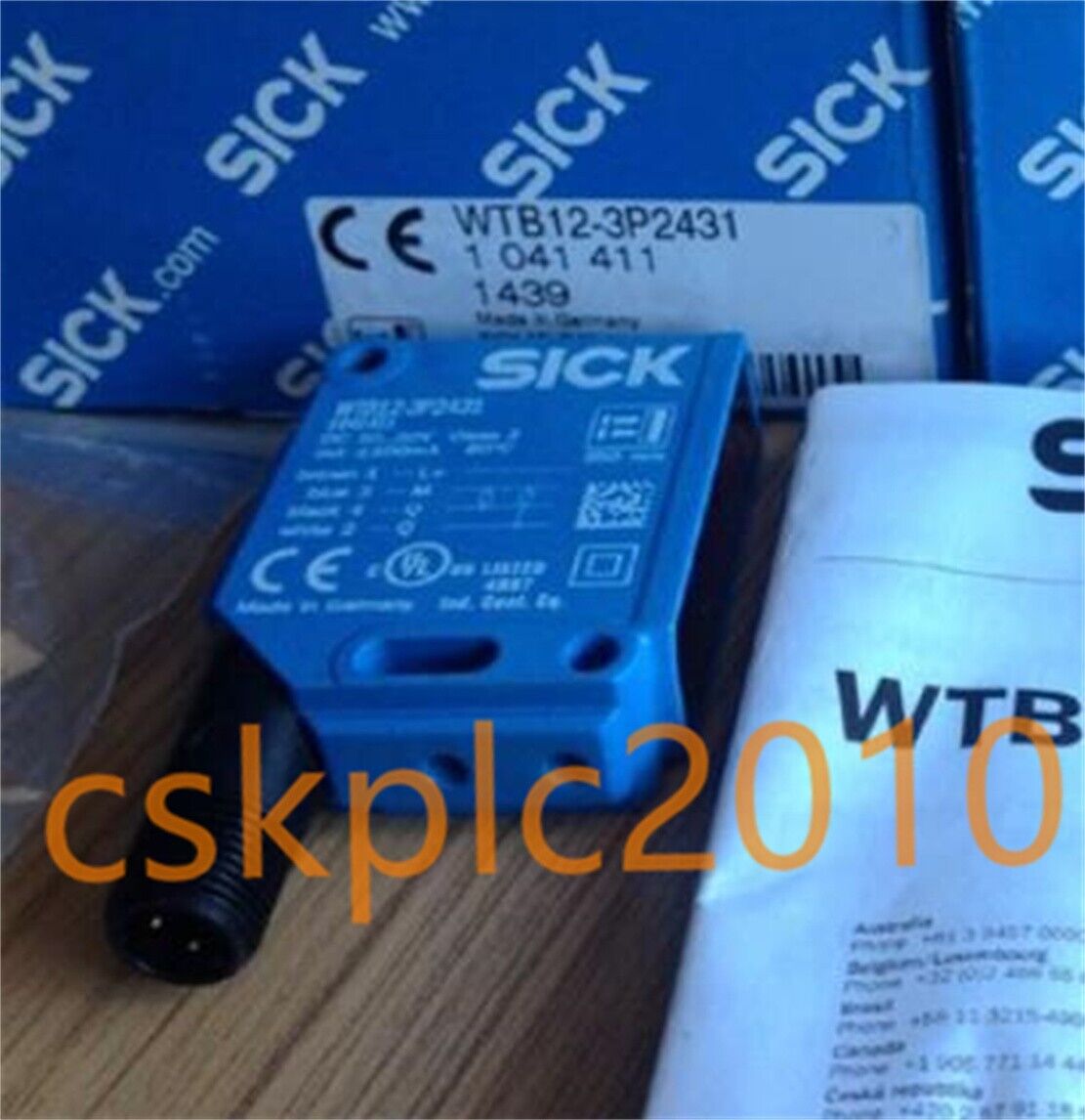 1 PCS NEW IN BOX SICK Photoelectric switch WTB12-3P2431 1041411