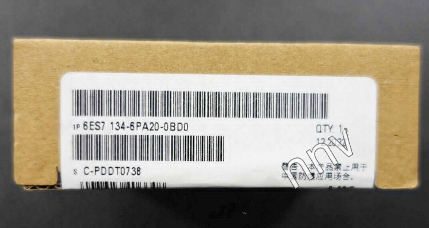 New in box Siemens 6ES7134-6PA20-0BD0 6ES7 134-6PA20-0BD0 input module