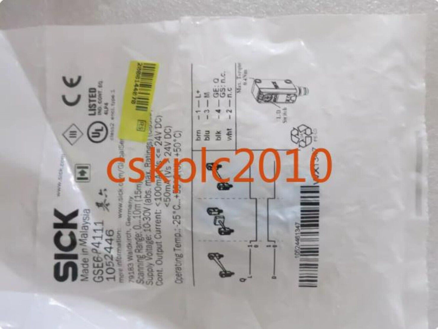 1 PCS new SICK Photoelectric switch GSE6-P4111 new