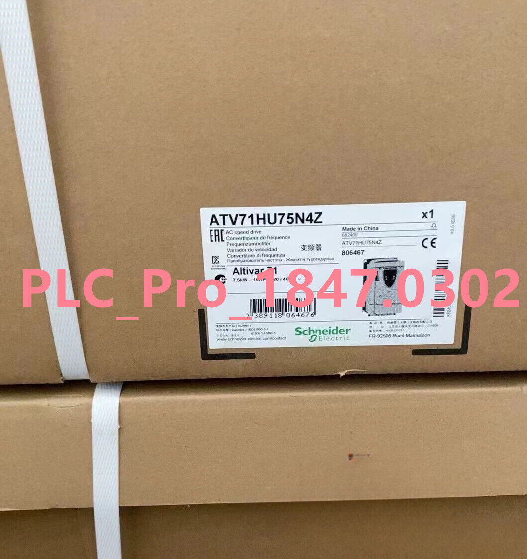 ATV71HU75N4Z 1PCS New Schneider ATV71HU75N4Z frequency converter Fast delivery