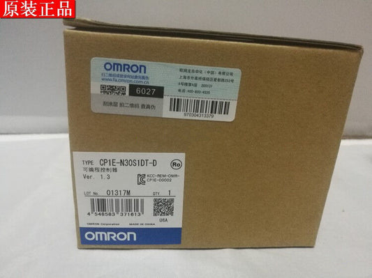 NEW ORIGINAL OMRON PLC CP1E-N30S1DT-D CP1EN30S1DTD FREE EXPEDITED SHIPPING DHL / UPS / FedEx