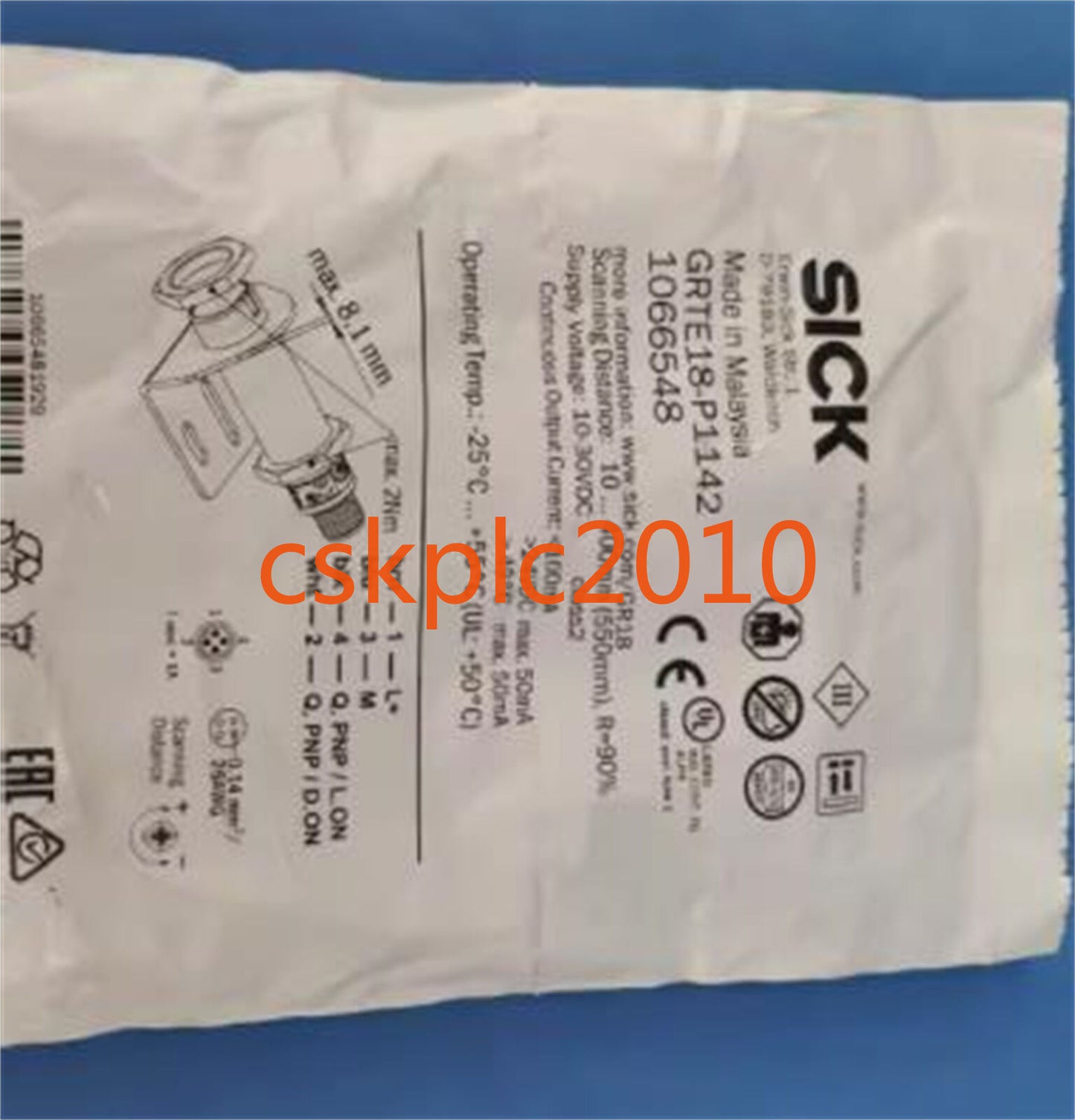 1PCS NEW IN BOX SICK Sensor GRTE18-P1142 1066548