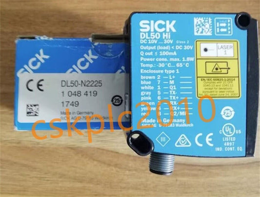 1 PCS NEW IN BOX SICK Distance sensor DL50-N2225 1048419