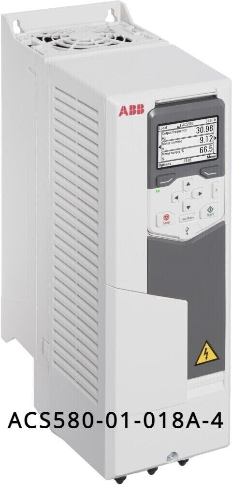 ACS580-01-018A-4 ABB Inverter PN: 7.5kW, IN: 17.0A【New and Sealed】-