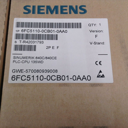 Siemens Sinumerik 6FC5110-0CB01-0AA0 E-Stand: D-