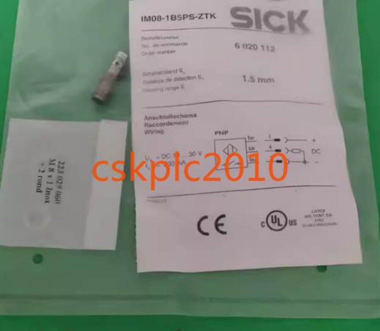 1PCS Brand new original SICK sensor 6020112 IM08-1B5PS-ZTK in stock